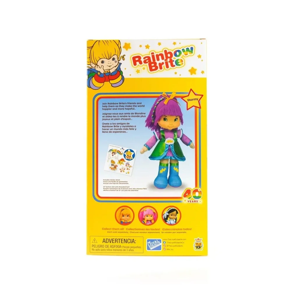 RAINBOW BRITE 12 INCH STORMY FASHION DOLL THE LOYAL SUBJECTS 2024